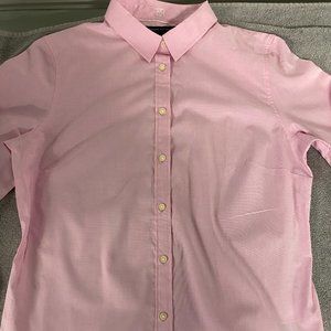 Mens Pink Banana Republic Riley Shirt size 12